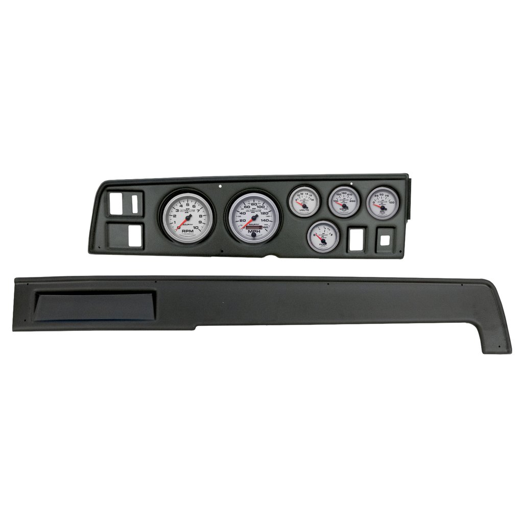 AutoMeter GAUGE KIT, 6 PC, (3 3/8" X2, 2 1/16" X4), DODGE CHARGER 68-70, ULTRA-LITE II