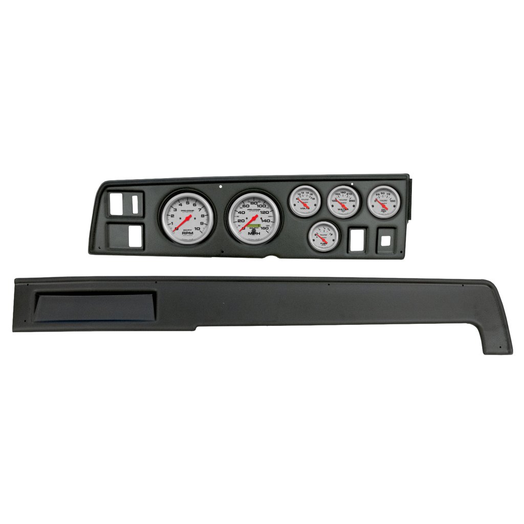 AutoMeter GAUGE KIT, 6 PC, (3 3/8" X2, 2 1/16" X4), DODGE CHARGER 68-70, ULTRA-LITE