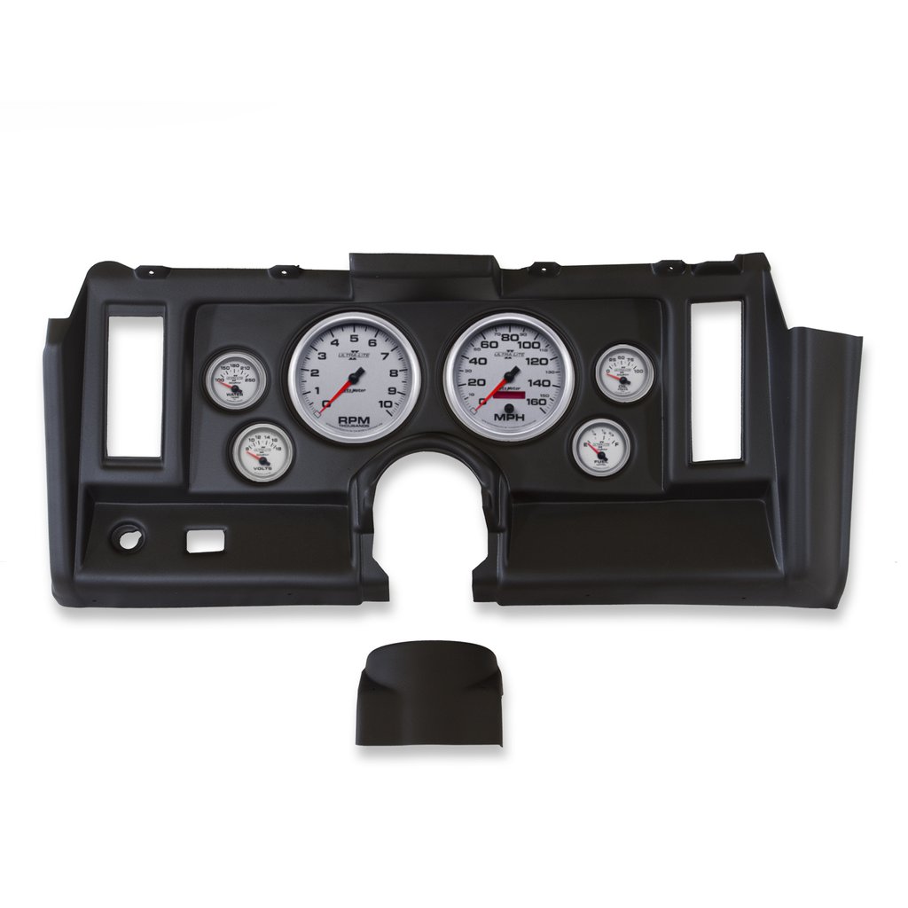 AutoMeter GAUGE KIT, 6 PC, CAMARO 69, TACH/MPH/FUEL/OILP/WTMP/VOLT, ULTRA-LITE II
