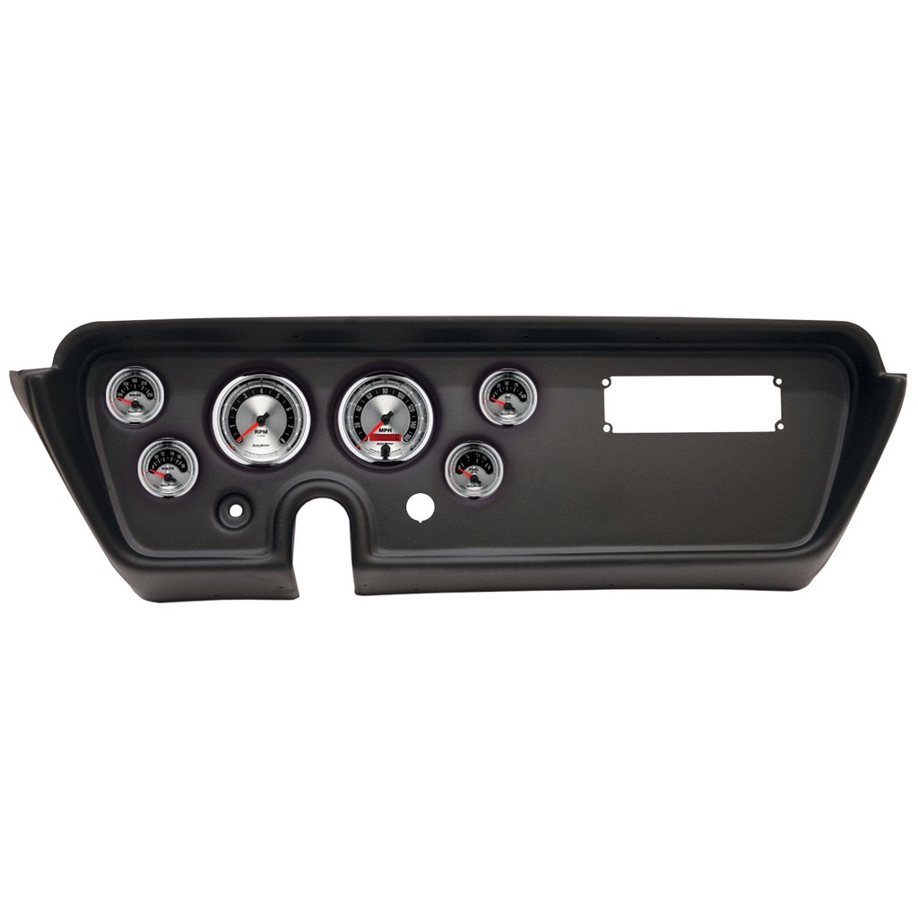 AutoMeter GAUGE KIT, 6 PC, (3 3/8" X2, 2 1/16" X4), PONTIAC GTO/LEMANS 67, AMERICAN MUSCLE
