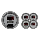 AutoMeter 5 PC. GAUGE KIT, 3-3/8" & 2-1/16", ULTRA-LITE DIGITAL