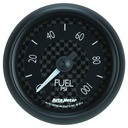 AutoMeter 2-1/16" FUEL PRESSURE, 0-100 PSI, STEPPER MOTOR, GT