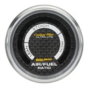 AutoMeter 2-1/16" NARROWBAND AIR/FUEL RATIO, LEAN-RICH, CARBON FIBER