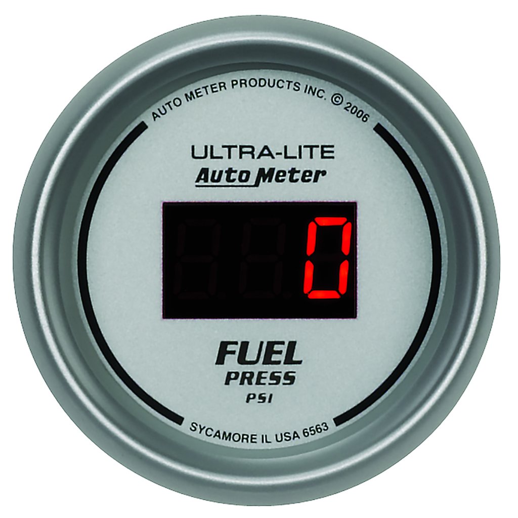 AutoMeter 2-1/16" FUEL PRESSURE, 5-100 PSI, ULTRA-LITE DIGITAL