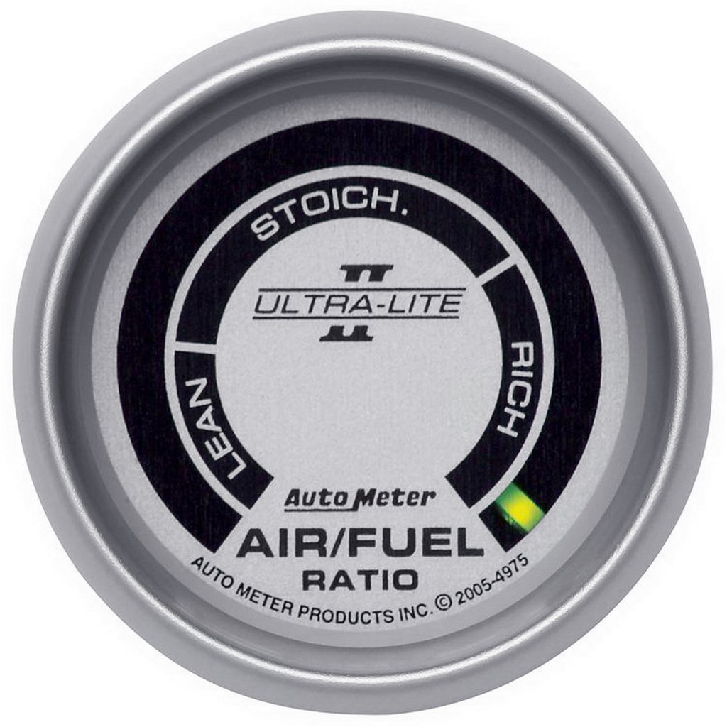 AutoMeter 2-1/16" NARROWBAND AIR/FUEL RATIO, LEAN-RICH, ULTRA-LITE II