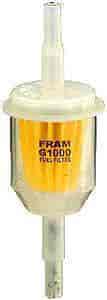 Fram G1000: In-Line Gasoline Filter Height: 4.2"