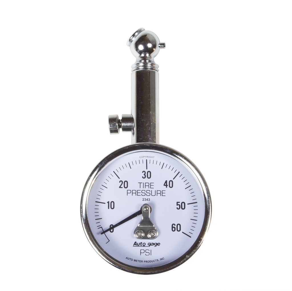 AutoMeter TIRE PRESSURE, 0-60 PSI, AUTO GAGE