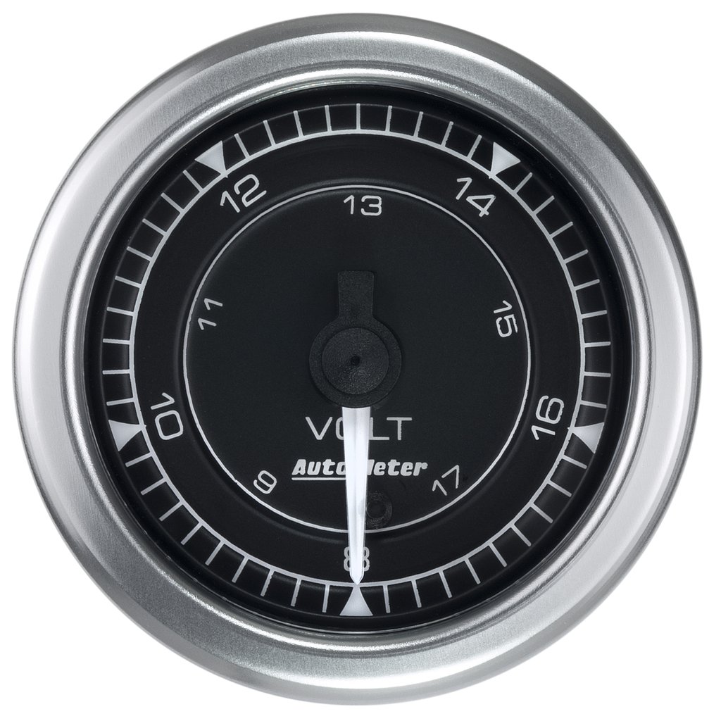 AutoMeter 2-1/16" VOLTMETER, 8-18V, STEPPER MOTOR, CHRONO