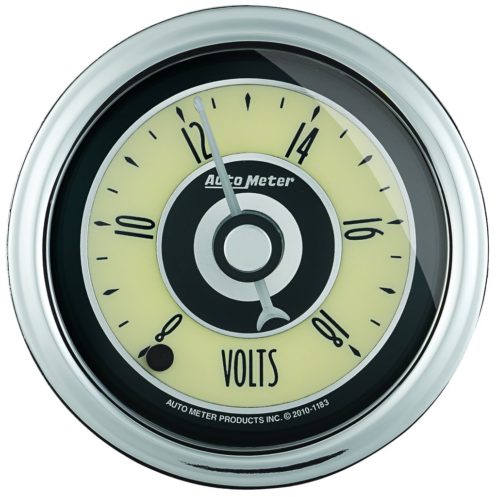 AutoMeter 2-1/16" VOLTMETER, 8-18V, DIGITAL STEPPER MOTOR, CRUISER AD