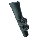 AutoMeter PILLAR KIT, 0-60 PSI/0-2000 °F, 98-02 DODGE RAM, W/O SPEAKER, SPEK-PRO, WHITE DIAL, BLACK BEZEL, FLAT ANTIGLARE LENS