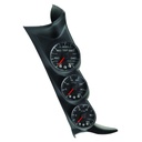 AutoMeter PILLAR KIT, 0-35 PSI/0-2000 °F/100-300 °F, 01-07 GM FULL-SIZE TRUCK, W/O SPEAKER, SPEK-PRO, BLACK DIAL, BLACK BEZEL, FLAT ANTIGLARE LENS