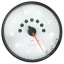 AutoMeter 5" IN-DASH TACHOMETER, 0-8,000 RPM, SPEK-PRO, WHITE DIAL, BLACK BEZEL, CLEAR LENS