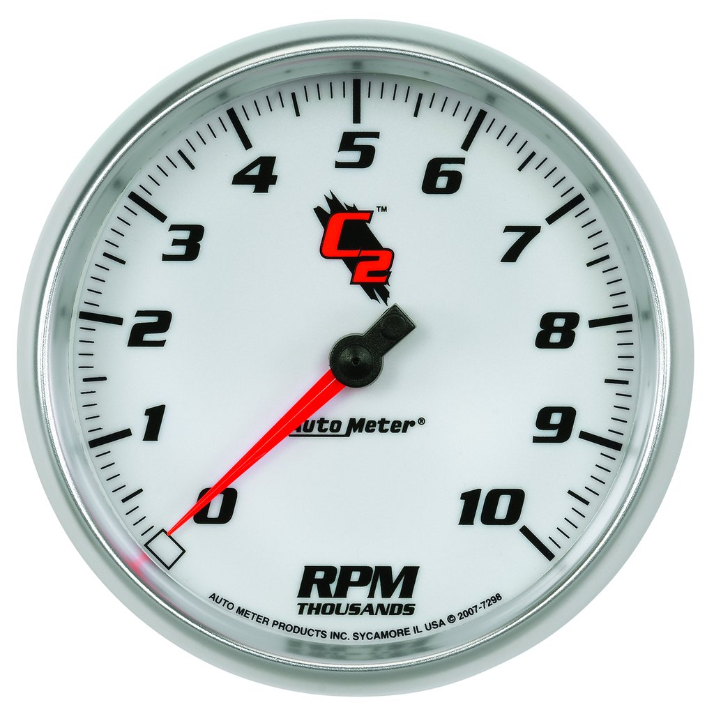 AutoMeter 5" IN-DASH tachometer, 0-10,000 RPM, C2