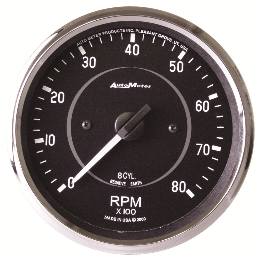 AutoMeter 4" IN-DASH tachometer, 0-8,000 RPM, COBRA