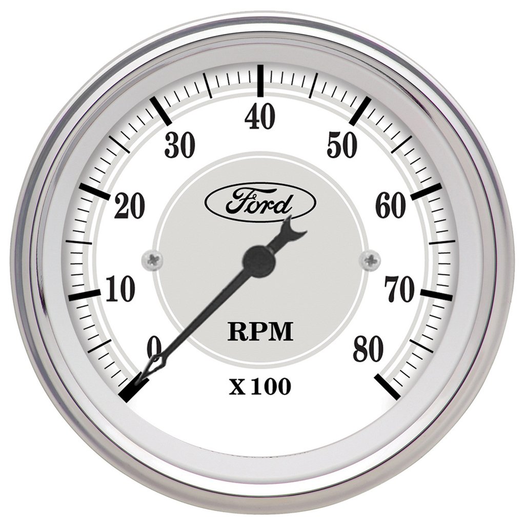 AutoMeter 3-1/8" IN-DASH tachometer, 0-8,000 RPM, FORD MASTERPIECE