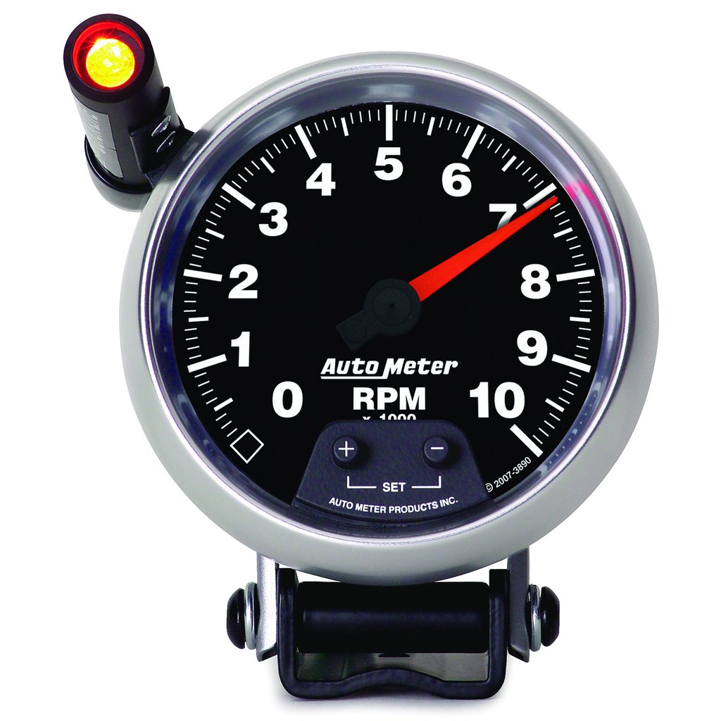AutoMeter 3-3/4" PEDESTAL tachometer, 0-10,000 RPM, GS