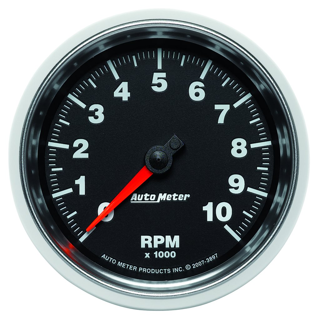 AutoMeter 3-3/8" IN-DASH tachometer, 0-10,000 RPM, GS