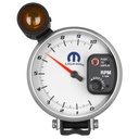 AutoMeter 5" PEDESTAL tachometer, 0-10,000 RPM, WHITE, MOPAR