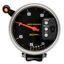 AutoMeter 5" tachometer, 0-9000 RPM, PEDESTAL DUAL RANGE W/ QUICK LITE & PEAK MEMORY, PRO-COMP