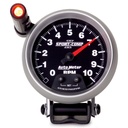 AutoMeter 3-3/4" PEDESTAL tachometer, 0-10,000 RPM, SPORT-COMP II