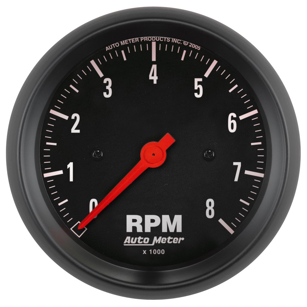 AutoMeter 3-3/8" IN-DASH tachometer, 0-8,000 RPM, Z-SERIES