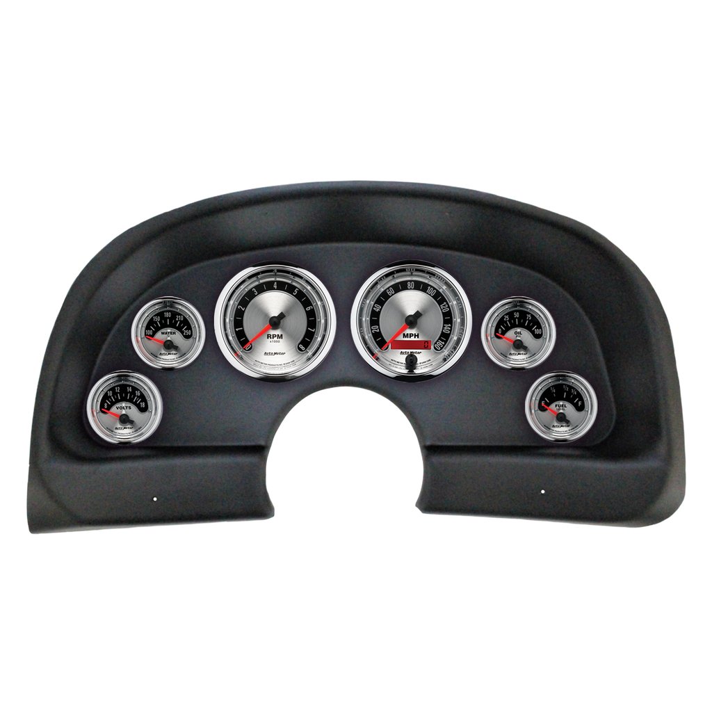 AutoMeter 6 GAUGE DIRECT-FIT DASH KIT, CHEVY CAMARO 93-02, AMERICAN MUSCLE