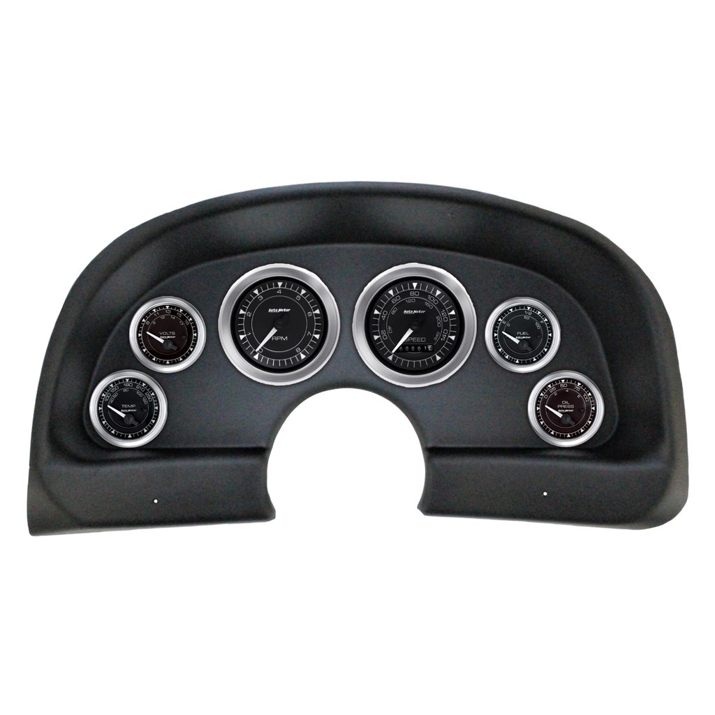 AutoMeter 6 GAUGE DIRECT-FIT DASH KIT, CHEVY CAMARO 93-02, CHRONO