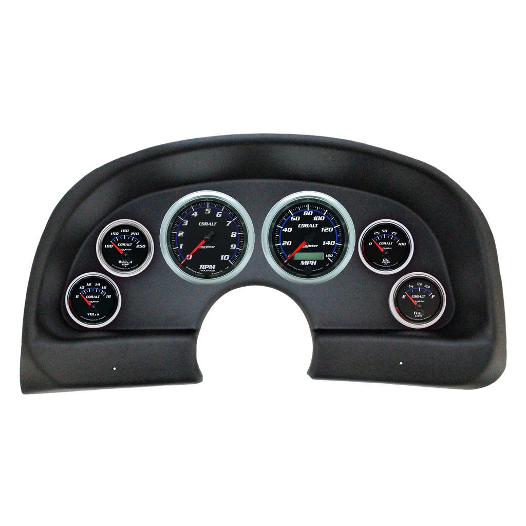 AutoMeter 6 GAUGE DIRECT-FIT DASH KIT, CHEVY CAMARO 93-02, COBALT