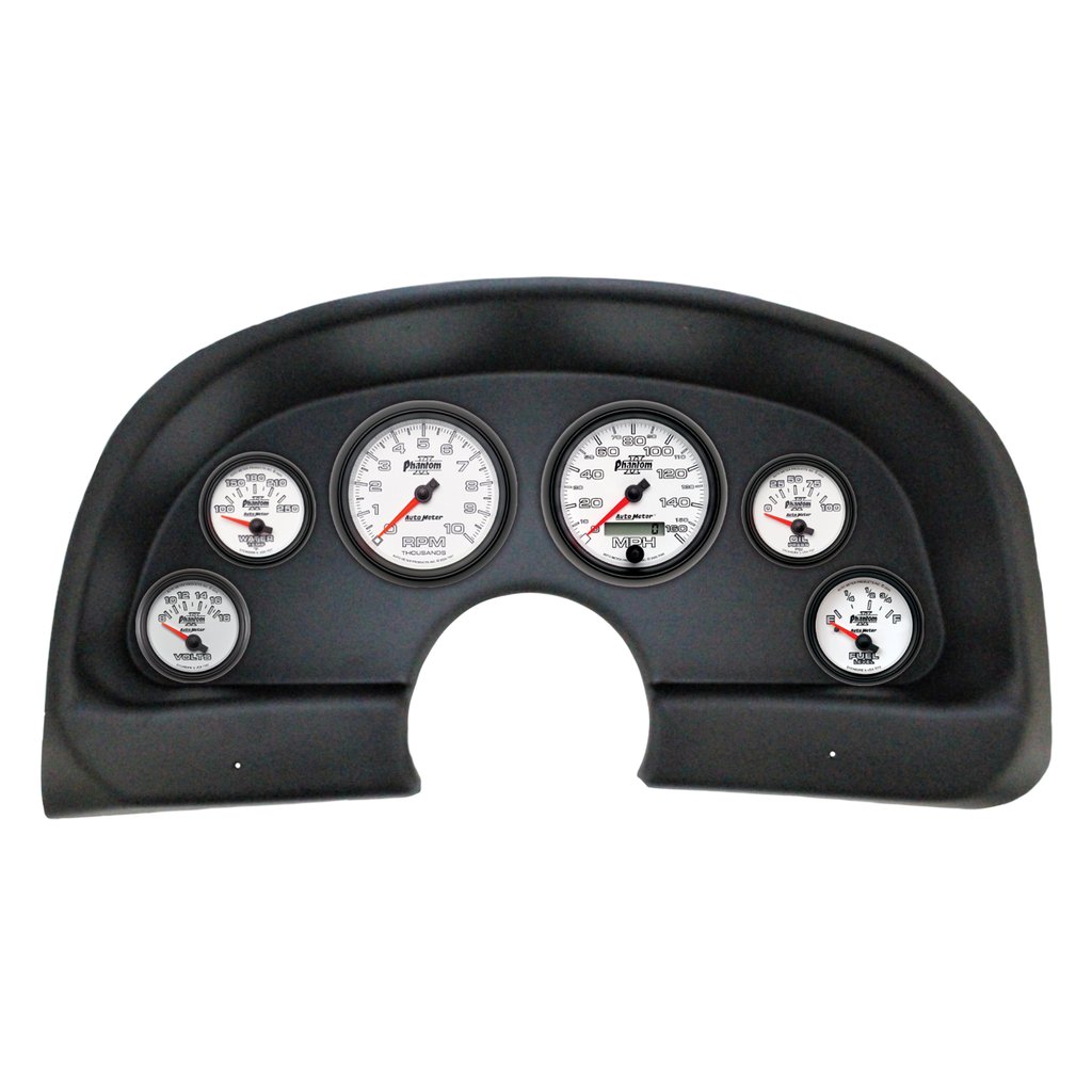 AutoMeter 6 GAUGE DIRECT-FIT DASH KIT, CHEVY CAMARO 93-02, PHANTOM II