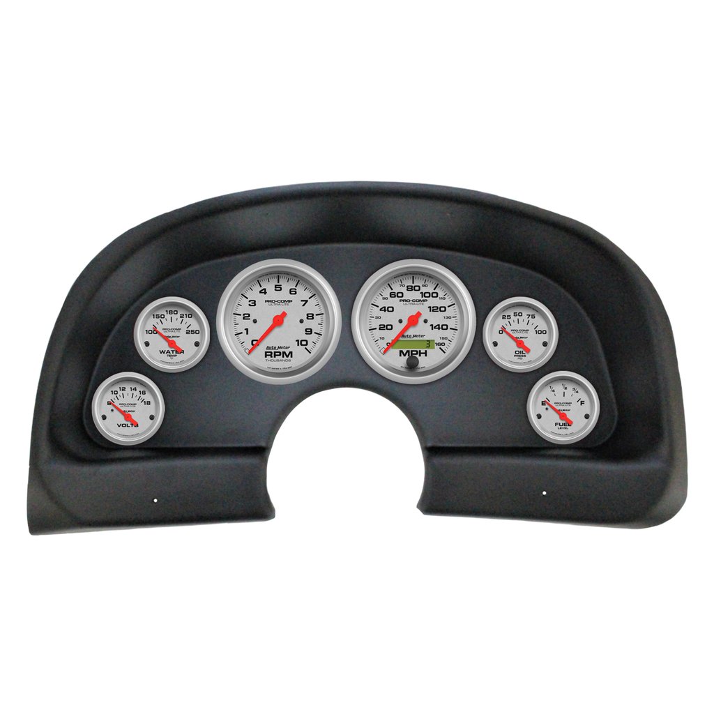 AutoMeter 6 GAUGE DIRECT-FIT DASH KIT, CHEVY CAMARO 93-02, ULTRA-LITE