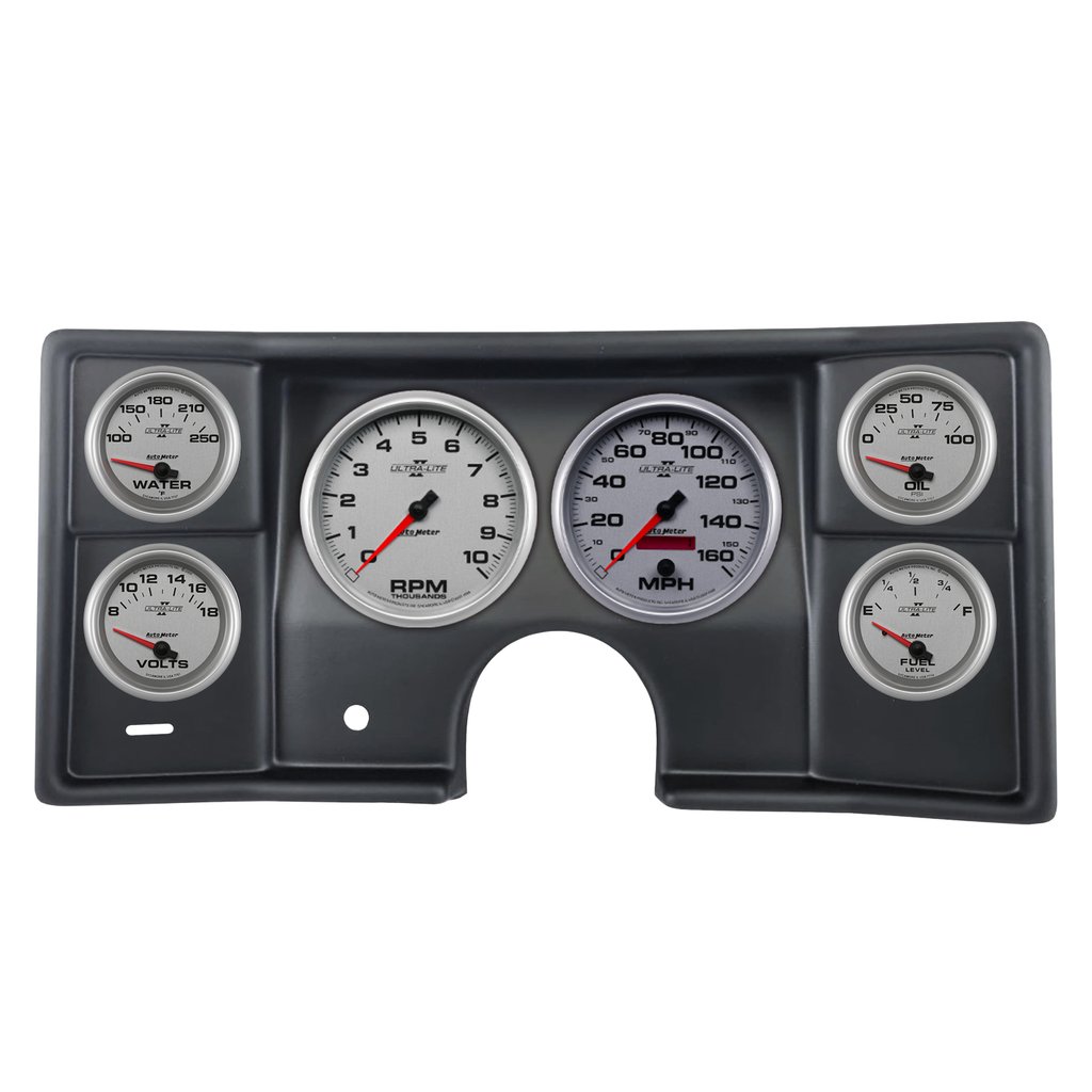 AutoMeter 6 GAUGE DIRECT-FIT DASH KIT, MALIBU/EL CAMINO/MONTECARLO 78-81, ULTRA-LITE II