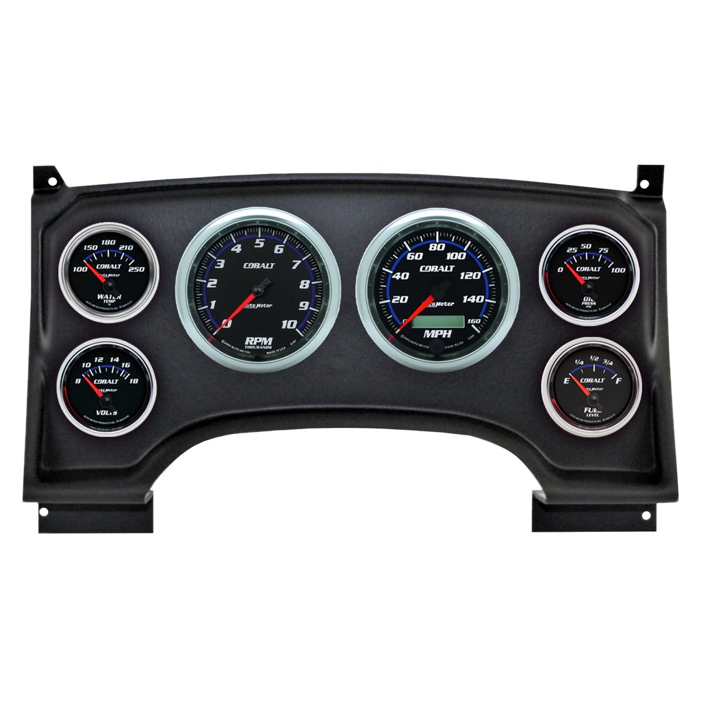 AutoMeter 6 GAUGE DIRECT-FIT DASH KIT, CHEVY S10 TRUCK 94-97, COBALT