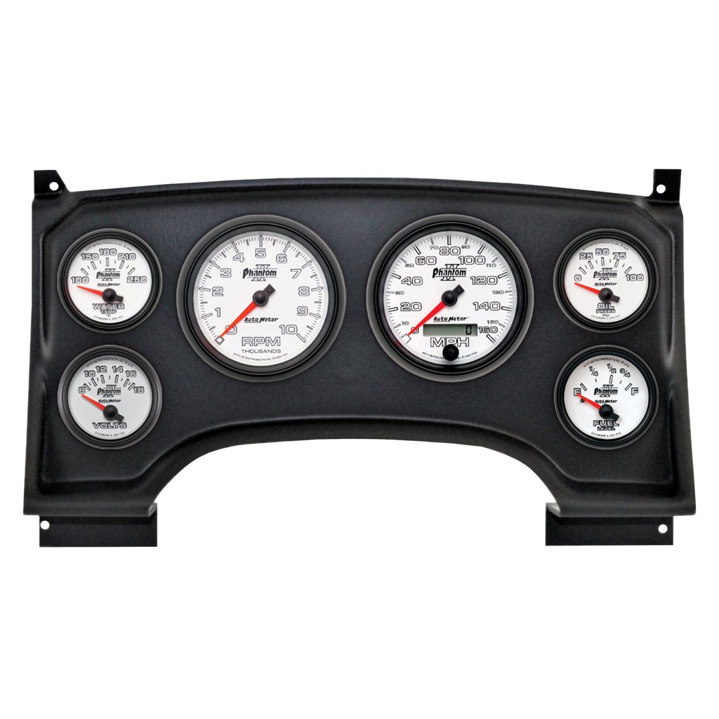AutoMeter 6 GAUGE DIRECT-FIT DASH KIT, CHEVY S10 TRUCK 94-97, PHANTOM II
