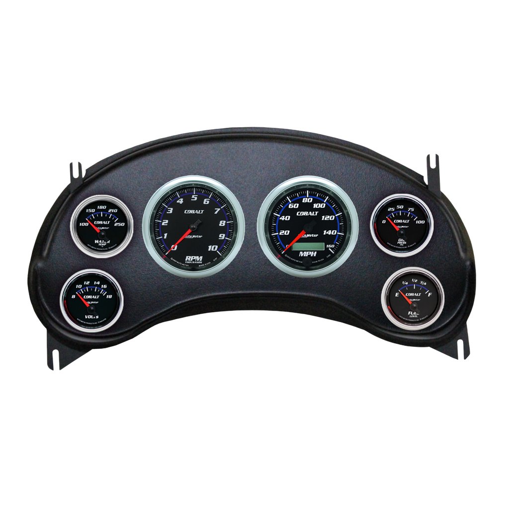 AutoMeter 6 GAUGE DIRECT-FIT DASH KIT, CHEVY S10 TRUCK 98-04, COBALT