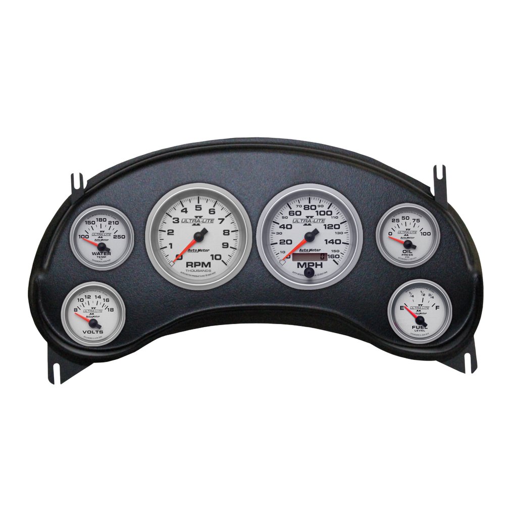 AutoMeter 6 GAUGE DIRECT-FIT DASH KIT, CHEVY S10 TRUCK 98-04, ULTRA-LITE II