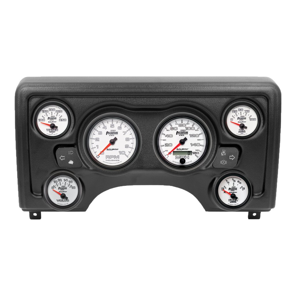 AutoMeter 6 GAUGE DIRECT-FIT DASH KIT, JEEP TJ 97-06, PHANTOM II