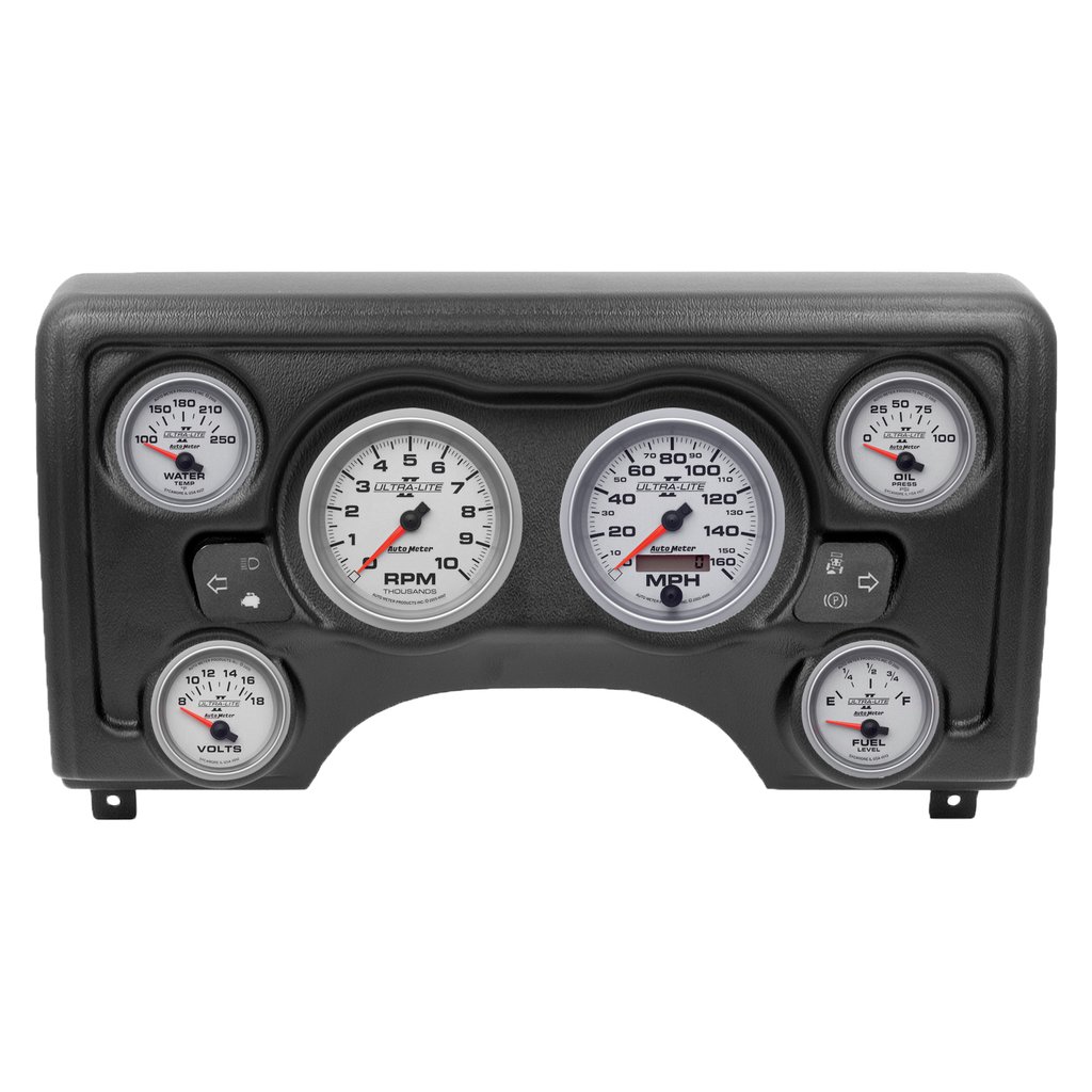 AutoMeter 6 GAUGE DIRECT-FIT DASH KIT, JEEP TJ 97-06, ULTRA-LITE II