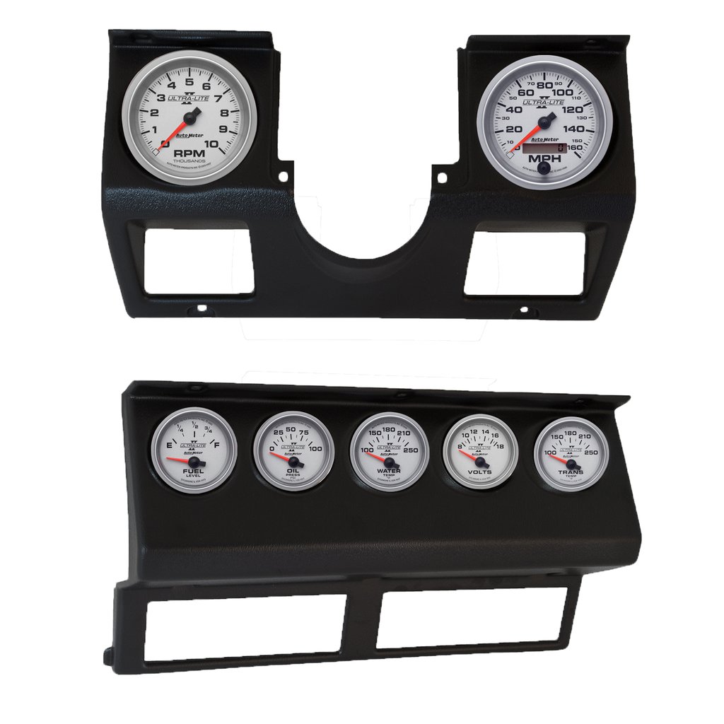AutoMeter 7 GAUGE DIRECT-FIT DASH KIT, WRANGLER YJ 87-96, ULTRA-LITE II