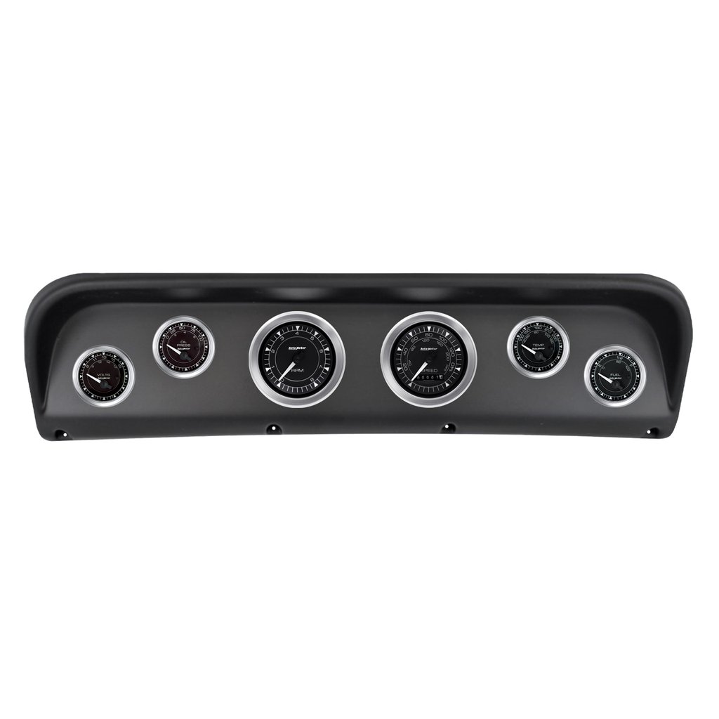 AutoMeter 6 GAUGE DIRECT-FIT DASH KIT, FORD F100 67-72, CHRONO