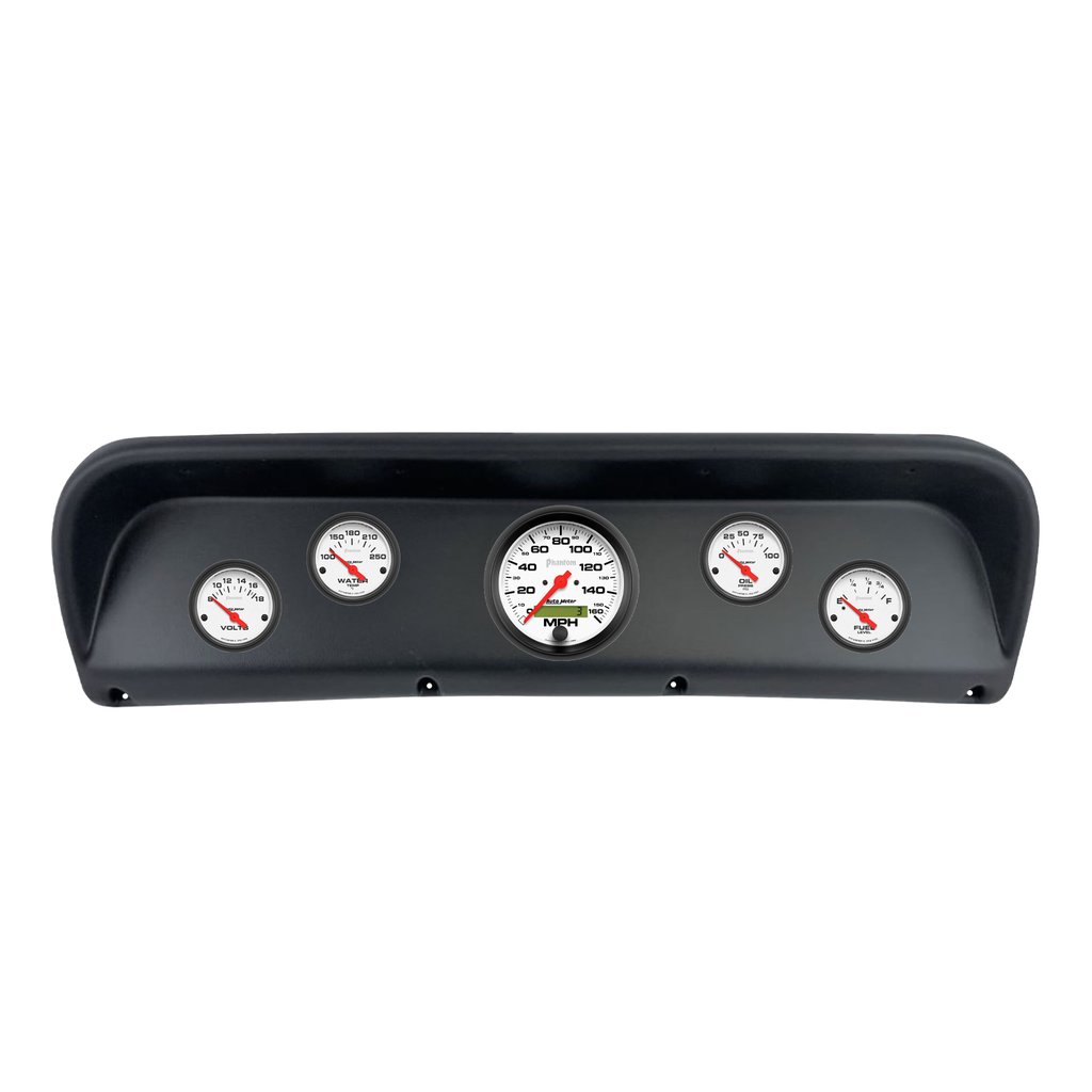 AutoMeter 5 GAUGE DIRECT-FIT DASH KIT, FORD F100 67-72, PHANTOM
