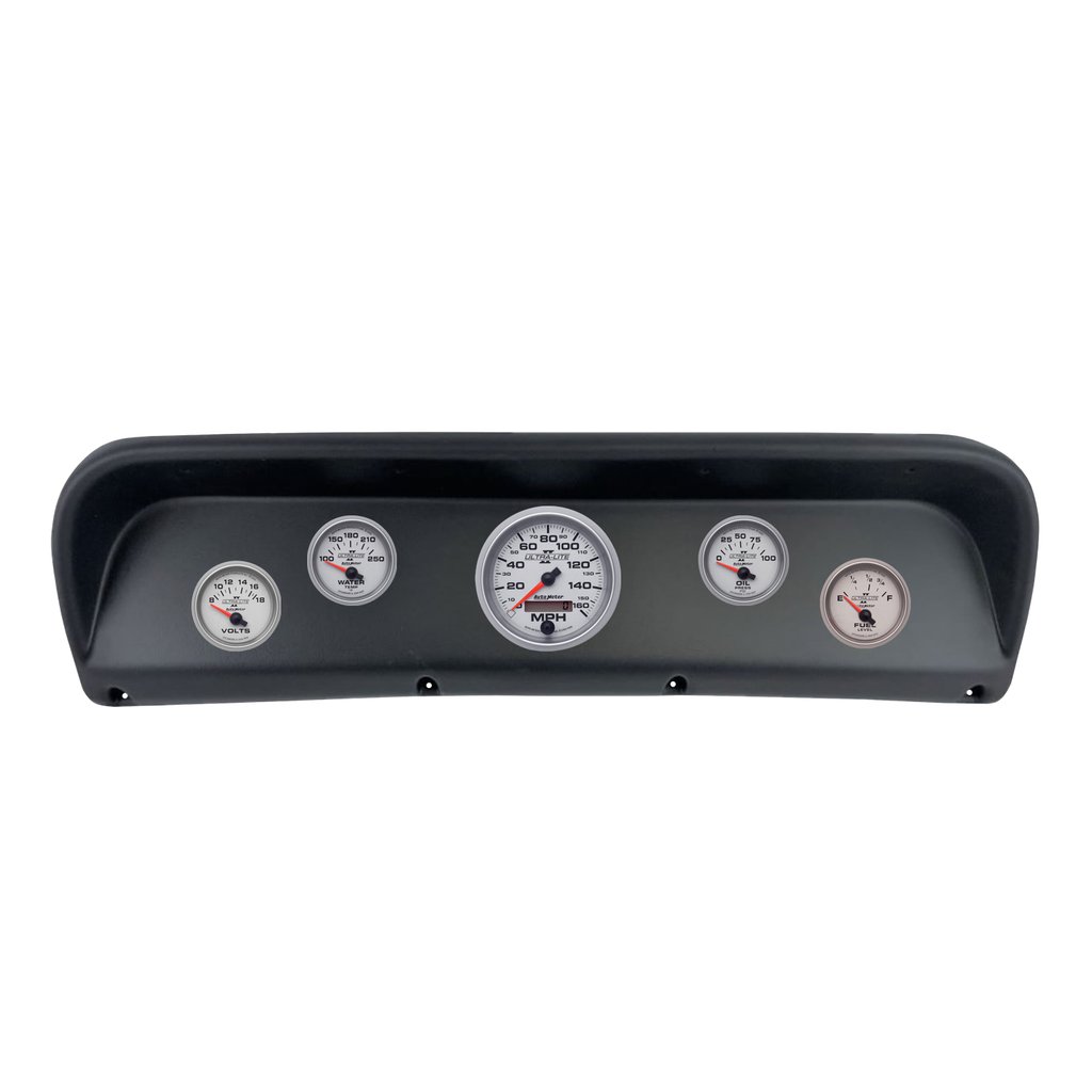 AutoMeter 5 GAUGE DIRECT-FIT DASH KIT, FORD F100 67-72, ULTRA-LITE II