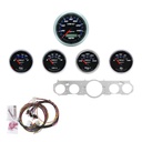 AutoMeter 5 GAUGE DIRECT-FIT DASH KIT, MUSTANG 65-66, COBALT