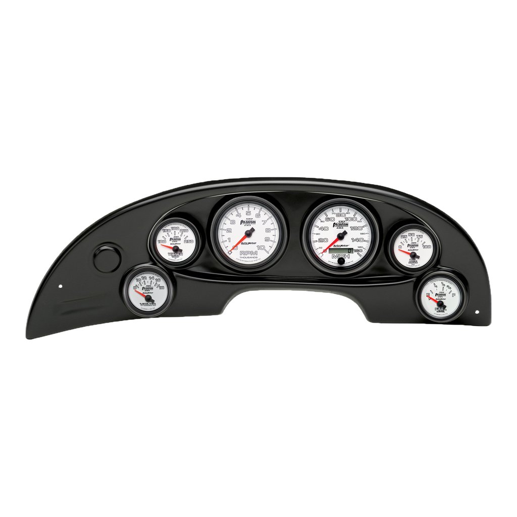 AutoMeter 6 GAUGE DIRECT-FIT DASH KIT, FORD MUSTANG 94-04, PHANTOM II
