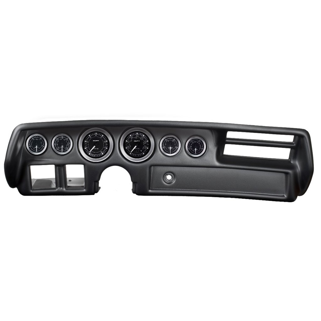 AutoMeter 6 GAUGE DIRECT-FIT DASH KIT, CHEVELLE / EL CAMINO / MALIBU (NON SS) 70-72, CHRONO