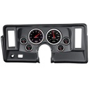 AutoMeter 6 GAUGE DIRECT-FIT DASH KIT, NOVA 69-76, DESIGNER BLACK