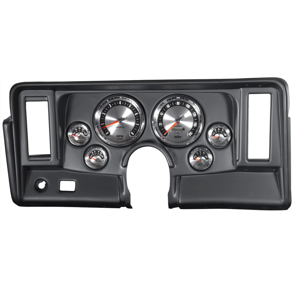 AutoMeter 6 GAUGE DIRECT-FIT DASH KIT, NOVA 69-76, AMERICAN MUSCLE
