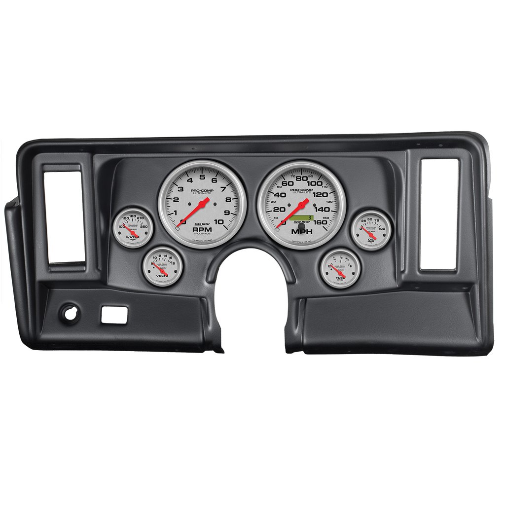 AutoMeter 6 GAUGE DIRECT-FIT DASH KIT, NOVA 69-76, ULTRA-LITE
