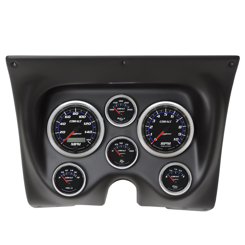 AutoMeter 6 GAUGE DIRECT-FIT DASH KIT, CAMARO/FIREBIRD 67-68, COBALT