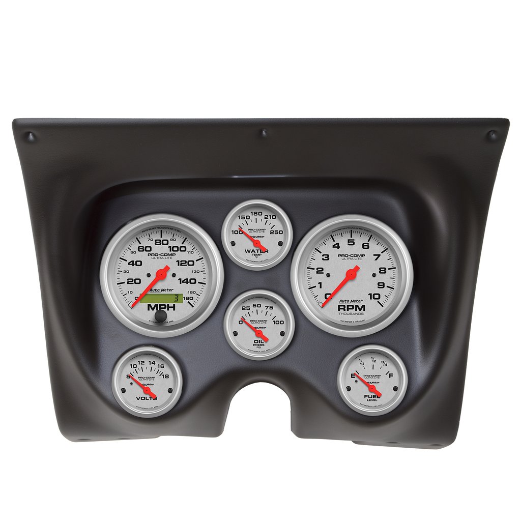 AutoMeter 6 GAUGE DIRECT-FIT DASH KIT, CAMARO/FIREBIRD 67-68, ULTRA-LITE