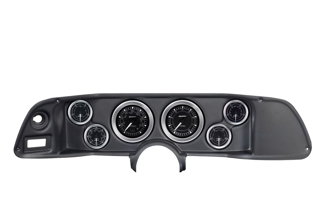 AutoMeter 6 GAUGE DIRECT-FIT DASH KIT, CAMARO 70-78, CHRONO